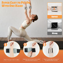 Load image into Gallery viewer, BECOJADDE Ankle Weights Set of 2 (2 lb Each) Adjustable Wrist Weights -Pewter Beige