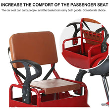 Load image into Gallery viewer, Red, Style 2, Adult Tricycle,16 inch 3-Wheels Trike Bicycle Lightweight Foldable Bikes for The Elderly, Human-Powered Pedal Tricycle