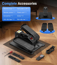 Load image into Gallery viewer, Portable Under Desk Elliptical Machine with Wireless Remote