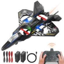 Load image into Gallery viewer, BEZGAR Drones for Kids | 2.4GHZ RC Plane, Remote Control Airplane, RC Helicopter
