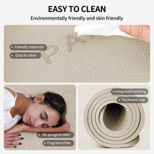 Load image into Gallery viewer, PAIDU Large Yoga Mat-72’x36’x0.4’ Extra Width & Thick,Comfortable,Non-Slip Exercise Mat-Works Great on All Floor for Stretching,Yoga Studio,Gym or Home Workouts (Beige)