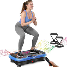 Load image into Gallery viewer, AXV Vibration Plate Fitness Platform Exercise Machine Vibrating Shaking Full Body Shaker Workout Vibrate Stand Shake Board Sport for Weight Loss Fat Burner for Gym Home Office
