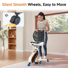Load image into Gallery viewer, HitGo Ergonomic Office Chair with Exercise Bike (White)