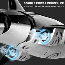 Load image into Gallery viewer, 2.4Ghz Remote Control Shark Toys for Boys Kids, 1:18 Scale High Simulation Shark for Pool, Electric RC Shark Fish Toys