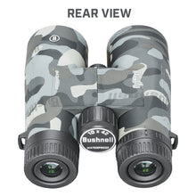 Load image into Gallery viewer, Bushnell Blackout Camo 10x42 IPX7 Waterproof Binoculars with Fully-Multi Coated Lenses and Durable Rubber Armor, Binoculars for Hunting, Boating Birdwatching