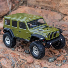 Load image into Gallery viewer, RC Truck SCX24 2019 Jeep Wrangler JLU CRC, Green: 1/24 4WD RTR (Battery and Charger Included), AXI00002V3T4