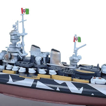 Load image into Gallery viewer, 1:1000 Alloy Italian Battleship Roma Model Metal Ship Warship Model for Collection