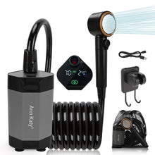 Load image into Gallery viewer, Ann Katy Portable Camping Shower Pump, Rechargeable Electric Outdoor Shower