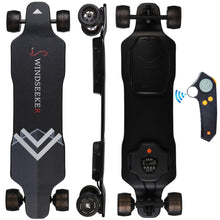 Load image into Gallery viewer, Electric Skateboard with Remote Control for Beginners, 450W Brushless Motor, 18.6 MPH & 7.6 Miles Range