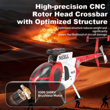 Load image into Gallery viewer, X-MechFun 1/16 Scale F119S MD500 LittleBirds RC Helicopter, 2.4G 9CH Flybarless Rotor Military Helicopter