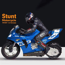 Load image into Gallery viewer, Remote Control Motorcycle, High Speed Self Balancing Single Wheel Stunt RC Motorcycle, 1/6 Scale 360° Rotating