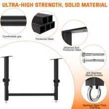 Load image into Gallery viewer, HWOOUSA 48" Ceiling Mount Pull Up Bar - Black