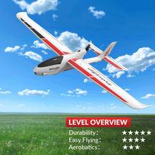 Load image into Gallery viewer, New Version RC Plane, Remote Control Airplane for Adults,4-Channel RC Plane with Durable Foam Construction,3 Flight Modes, White