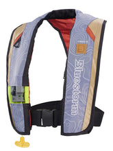Load image into Gallery viewer, BLUESTORM Stratus 35 Inflatable Life Jacket PFD for Adults (Legendary Tan) | US Coast Guard (USCG) Approved Automatic Self Inflating Life Vest Preserver with Manual Ripcord