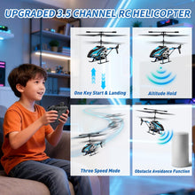 Load image into Gallery viewer, VZO RC Helicopter for Kids Adults Beginners, Remote Control Helicopter