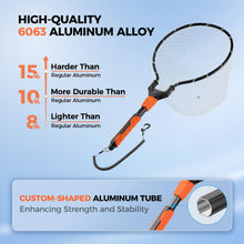 Load image into Gallery viewer, KastKing Titanet Folding Fishing Landing Net, Extends to 26", Silicone