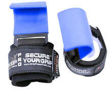 Load image into Gallery viewer, Heavy Duty PRO Metal Lifting Steel Hooks (Women-Wrist Size Small/Medium, Classic Blue)