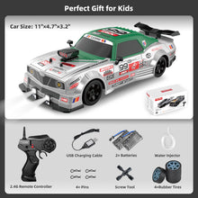 Load image into Gallery viewer, RC Drift Car 2.4GHz 1:16 Scale 4WD High Speed Remote Control Cars Vehicle with LED Lights Two Batteries