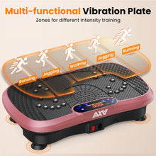 Load image into Gallery viewer, AXV Vibration Plate Fitness Platform Exercise Machine Vibrating Shaking Full Body Shaker Workout Vibrate Stand Shake Board Sport for Weight Loss Fat Burner for Gym Home Office