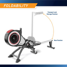 Load image into Gallery viewer, Marcy Foldable Turbine Rowing Machine Rower