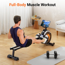 Load image into Gallery viewer, Dripex Rowing Machine - Orange/Silver