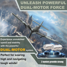 Load image into Gallery viewer, ANBURI RC Plane, 3 Channel BF - 109 Remote Control Airplane, 2.4GHz & 6 Axis Gyro Stabilizer