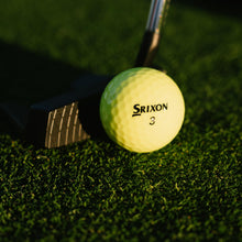 Load image into Gallery viewer, LostGolfBalls - Srixon SR Z Star Golf Balls, Mint, Yellow, 12 Pack