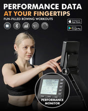 Load image into Gallery viewer, GMWD Air Rowing Machines for Home - Russet Orange