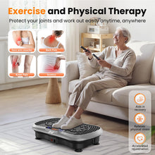 Load image into Gallery viewer, AXV Vibration Plate Fitness Platform Exercise Machine Vibrating Shaking Full Body Shaker Workout Vibrate Stand Shake Board Sport for Weight Loss Fat Burner for Gym Home Office