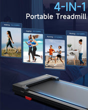 Load image into Gallery viewer, Walking Pad Treadmill - Black Red