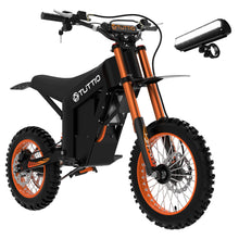 Load image into Gallery viewer, Electric Dirt Bike Teens Adults - 48V 21AH Electric Bicycle 14"/12" Fat Tire Off Road High Torque Mini E Motocross Motorcycle