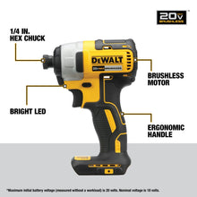 Load image into Gallery viewer, DEWALT 20V MAX 7-Tool Combo Kit, Includes Cordless Drill, Impact Driver, Reciprocating Saw, Circular Saw, Oscillating Tool, Random Orbital Sander, Jigsaw, 5Ah Battery and Charger (DCK751P1)