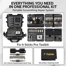 Load image into Gallery viewer, Fix It Sticks Pro Armorer's Toolkit Gunsmithing Maintenance Set Bundle with Replaceable Multi-Tool Hunting Edition, Nanuk 905 Case, Torque Drivers, Punches, and T-Handle
