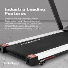 Load image into Gallery viewer, Sole F80 Treadmill - White Back-lit