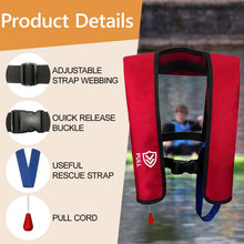 Load image into Gallery viewer, VOGUCCLO | Manual Inflatable Life Jacket for Adults| Supports up to 330 lbs