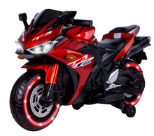 Load image into Gallery viewer, Kid Motorcycle, Kids Electric Motorcycle with Training Wheels, Ride On Motorbike (Red)