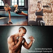 Load image into Gallery viewer, Push Up Handles with Ergonomic Handles and 4lb weight-Non-slip Paracletes Bars for Strength Training