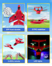 Load image into Gallery viewer, ANTSIR Remote Control Airplanes for Kids 2.4Ghz RC Water Plane Gifts for Boys Age 8-13 Year