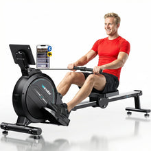 Load image into Gallery viewer, Rowing Machine,Wenoker Magnetic Rower Machine for Home - Blue App