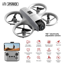 Load image into Gallery viewer, Mini Drone with Dual ESC Camera And Cool Light for Adults, Self Flying Drone that Follows You, 360° Flip, Gesture Photography/video recording