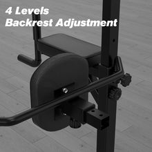 Load image into Gallery viewer, RELIFE REBUILD YOUR LIFE Power Tower Pull Up Bar Station Workout Dip Station for Home