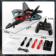 Load image into Gallery viewer, NIPLOOOW Foam Remote Control Airplanes Rc Planes for Kids 4-8, Remote Control Planes Fighter Jet