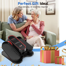 Load image into Gallery viewer, AXV Under Desk Elliptical Exercise Machine,Electric Ellipse Leg Exerciser As Seen On TV,Training Machines While Sitting for Seniors Home,Portable, Quiet, with Remote Control