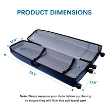Load image into Gallery viewer, uniHimal Hard Case Golf Travel Bag, Waterproof Club Protection