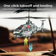 Load image into Gallery viewer, Remote Control Military Helicopter with 2.4G 3.5CH, Missile Launch, One-Key Takeoff