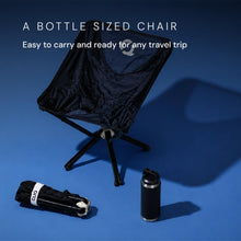 Load image into Gallery viewer, CLIQ ClassiQ 2-Pack Low-Back Camping Chairs with Free Carry Bag, Black