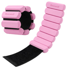 Load image into Gallery viewer, Rnnwolf Wrist Ankle Weights for Women Men 2lbs /Pair -Pink
