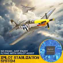 Load image into Gallery viewer, volantexrc Brushless 4CH RC Plane P51D Mustang 500mm Remote Control Airplane Fighter RTF