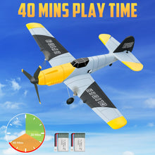 Load image into Gallery viewer, HAWK'S WORK 3 Channel RC Plane BF-109, Remote Control Airplane Ready to Fly