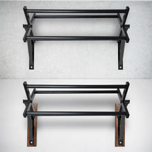 Load image into Gallery viewer, BDL Wall Mounted Rotating Pull Up Bar Speed Climbing Chin Up Bar